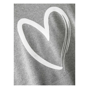 Nueva moda Primavera otoño personalizado impreso mujeres Streetwear sublimación Sudadera con capucha con bolsillo logotipo personalizado - Product Image 4