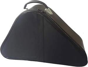 Bricks Masons Masonic Chapeau Case 2025 Estuche de cuero negro Hecho a mano Bordado Personalizado 2025 Crown Cap - Product Image 5