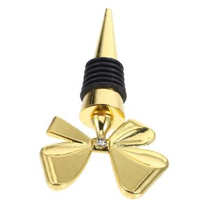 Stylish modern metal <b>bottle</b> <b>stopper</b> with geometric shape for elegant tabletop decoration display - Product Image 6