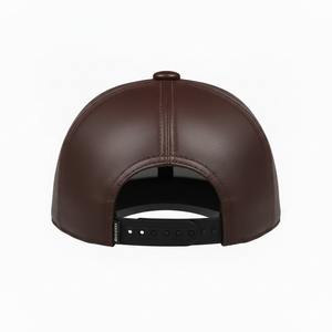 Gorra de Béisbol Bordada Personalizada de Alta Calidad a Precio Económico al por Mayor, Gorra de Béisbol de Cuero de Alta Calidad con Logotipo Personalizado - Product Image 4