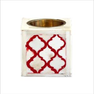 Brûleur Bakhoor décoratif en incrustation d'os de haute qualité avec design floral complexe et finition durable pour une utilisation quotidienne pour l'exportation en vrac - Product Image 3