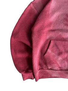 2025 nueva llegada al por mayor de los hombres lavado con ácido Sun Faded sudaderas con capucha de algodón pesado French Terry Made sudaderas con capucha de gran tamaño - Product Image 3