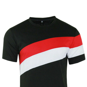 Ensemble de jogging d'entraînement d'été pour hommes T-shirt et short à manches courtes en coton respirant Ensemble de vêtements d'extérieur 2 pièces - Product Image 3