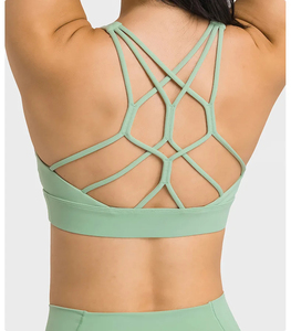 OEM Private Label Clothing Women Yoga Fitness <b>Bra</b> Buttery Soft Material Sport <b>Bra</b> - Product Image 3