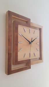 CLICK CUSTOMIZED WOODEN WALL CLOCK FOR ELEGANT HOME DECOR MODERN Bamboo Body with Natural Rosh for Wedding Occasions - Product Image 4