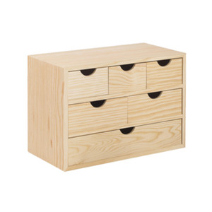 Cassettiera Mini 6 Cajones 40x20xh28 Cm - Product Image 1