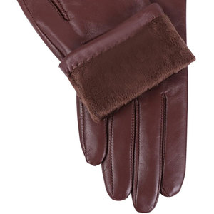 Customizable Breathable <b>Leather</b> <b>Gloves</b> with Personalized Logo Quality Outdoor Casual Winter <b>Mittens</b> Private Label - Product Image 5