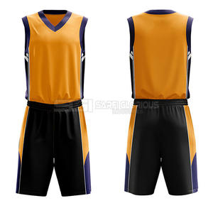 Uniforme de Baloncesto Unisex Personalizable con Degradado de Color, Diseño Transpirable de Secado Rápido, Estilo Amarillo Intenso, Conjunto Deportivo de Alto Rendimiento - Product Image 4