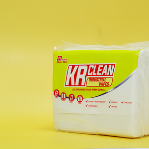 Krclean-Toallitas industriales de 25x30cm, 70 hojas por paquete, paños de limpieza de aceite y grasa para equipos de sala limpia - Product Image 6