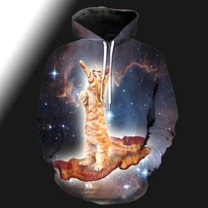 ชุดเซ็ตเสื้อฮู้ดดี้และกางเกงวอร์มผ้าฟลีซ 100% คอตตอน กันยับ ทรงโอเวอร์ไซส์ ยูนิเซ็กซ์  แบบสั่งทำพิเศษ ไซส์พลัสสำหรับผู้ชาย - Product Image 2