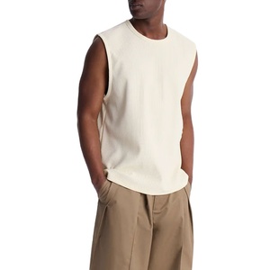 เสื้อกั๊กทรงหลวมแบบยืดได้สี่ทิศทาง ผ้าริบเนื้อหนา 240 กรัม ทรงยาว  สำหรับผู้ชายและผู้หญิง  แบบเว้า  ทันสมัย - Product Image 2