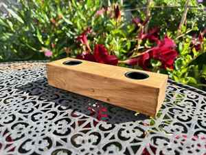 Portavelas de Madera y Soportes para Decoración del Hogar, Elegantes Faroles y Frascos para Centro de Mesa de Sala de Estar - Product Image 6