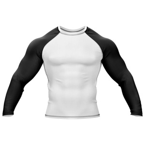 Best Selling <b>Men's</b> MMA Rash Guard <b>Latex</b> Full Sleeve Quick Dry Compression Clothing with Custom Logo High Quality Low Price - Product Image 1