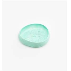 Plato de Resina Artizon Studio, Gris Niebla, Acabado Inspirado en Piedras Preciosas, Color/Tamaño Personalizable, Hecho a Mano, Duradero - Product Image 1