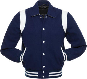 Veste universitaire décontractée pour homme, vêtements de tous les jours, streetwear, tissu doux, veste universitaire à boutons sur le devant par Maven Togs - Product Image 5