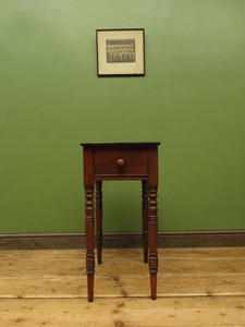 Luxury <b>Vintage</b> Mahogany <b>Console</b> <b>Table</b> with Drawer Storage and Antique Legs for Hotel Living Room Entryway - Product Image 1