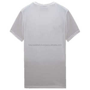 Alta calidad 100% algodón nuevo diseño de piedra del Rin ajuste Regular manga corta cuello redondo verano hombres camiseta personalizar camisas - Product Image 5