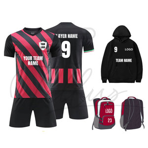 Tenues de football personnalisées à prix abordable – Nouveaux modèles 2026 – Ensembles d'uniformes de football légers en polyester/coton à séchage rapide - Product Image 5