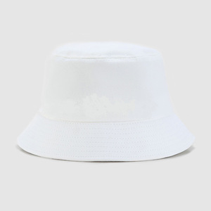 Sombreros de cubo con bordado de logotipo personalizado de alta calidad para hombres Patrón sólido de moda de verano con decoración lavada - Product Image 5