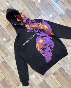 Sudadera con Capucha Extra Grande de Felpa 100% Algodón de 550 g/m² de Speedy Industry, con Estampado Puff, Bolsillo, MOQ Bajo, Personalizable para Hombre - Product Image 4