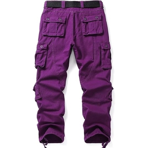 Nouveau pantalon de travail fabriqué en usine de qualité Unique pour homme 65% coton 35% polyester pantalon à poches multiples imperméable - Product Image 4