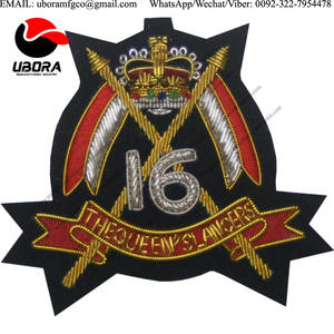 Insigne brodé à la main insigne de blazer du corps de logistique royale insigne de blazer rlc - Product Image 2