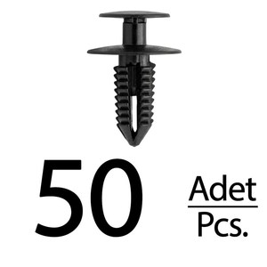 Trunk Carpet <b>Clips</b> for Mercedes E Class W124, S Class W126, W140, C Class W201, W202 - 50 Pieces - Product Image 1