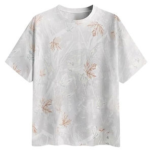 Camisetas de Camuflaje de Primera Calidad, 100% Algodón Jersey, Corte Holgado, Diseño de Alta Gama, Lisas o Estampadas, Estilo Deportivo Informal para Hombre - Product Image 4