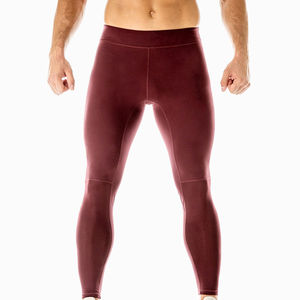 Sports Pants Digital Printing Gym Wear Quick Dry Workout Compression Tights Mens Casual Solid Athletic Leggings - Product Image 1
