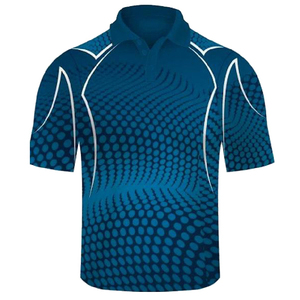 T-shirt polo de couleur unie Meilleur design Chemises polo à manches courtes avec broderie de logo de haute qualité - Product Image 4