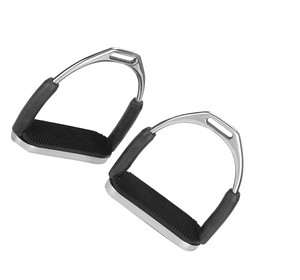 Nueva llegada Estribos ajustables de aluminio para montar a caballo Empuñadura de seguridad ligera Equipo ecuestre Fabricante OEM - Product Image 4