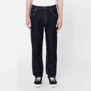 Men's Overalls High Street Style Denim <b>Jeans</b> Wholesale Custom Logo Breathable Lightweight - Product Image 1