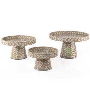 HOT SELLER High Quality And Best Selling Mother Of Pearl Cake Stand For Ramadan Holiday <b>Resin</b> <b>Epoxy</b> Mold From Vietnam - Product Image 4