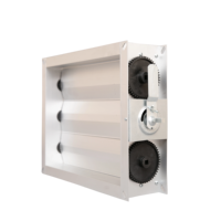 Amortisseur de volume rectangulaire en acier galvanisé