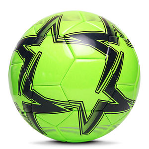 Balón de Fútbol Duradero y Ecológico de Cuero PU con Logotipo Personalizado, Balón de Fútbol Pakistaní Deportivo, Tamaño 5, Cosido a Máquina - Product Image 4