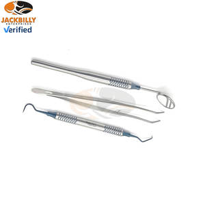Kit d'examen dentaire de base Jack Billy Enterprises, 3 pièces, instruments dentaires manuels en acier inoxydable de haute qualité, CE ISO13485 - Product Image 4
