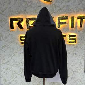 Impreso Calidad fina Por fabricante Diseño único Cremallera Sudadera con capucha Puff Impreso hecho en fábrica precio barato sudaderas con capucha para hombres - Product Image 5