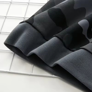 Sweat-shirt à capuche en coton imprimé camouflage pour homme, manches longues, col rond, automne-hiver, vente en gros de mode - Product Image 2