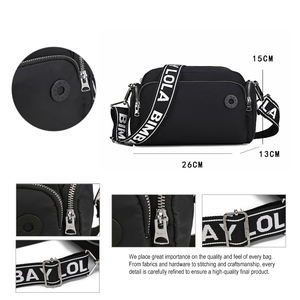 <span class=keywords><strong>Bolso</strong></span> Bandolera Bimba Y <span class=keywords><strong>Lola</strong></span> 2026, Éxito de Ventas, Bolsos Laterales de Nailon para Chicas, Bolsos Cruzados para Mujer, <span class=keywords><strong>Bolso</strong></span> Pequeño con Logotipo Circular - Product Image 4