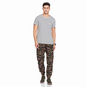 2024 Best Selling <b>Men's</b> Casual <b>Cargo</b> Pants High Waist <b>Lightweight</b> Cotton Polyester Canvas Customized Logo & Label - Product Image 4