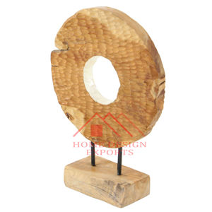 Escultura de mesa de madera abstracta moderna decorativa de mesa para uso doméstico en Hotel y oficina - Product Image 2