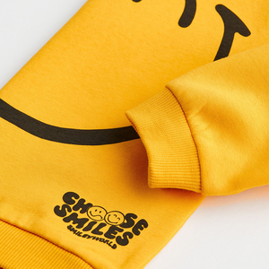 Sudadera de algodón blanqueado con cuello redondo, ropa para Parte Superior Femenina, Estilo Vintage, 100% algodón, color blanco - Product Image 5