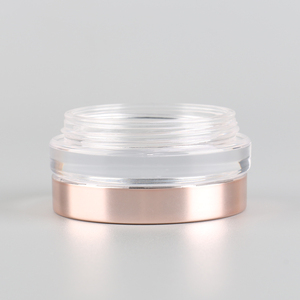 Personalizado 4ml pequeño plástico maquillaje redondo sombra de ojos caja paleta cara polvo bálsamo labial crema tarro delineador de ojos ceja Gel contenedor - Product Image 5