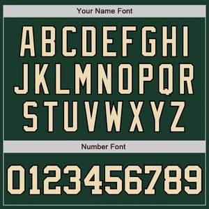 Camisetas verdes Números dorados Sublimación personalizada Softball Béisbol Botón Jersey 2 botones Béisbol Club Jersey Venta completa - Product Image 5