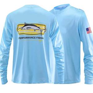 เสื้อมีฮู้ดสำหรับผู้ชายเสื้อตกปลาแขนยาวผ้ากันรังสียูวีป้องกัน UPF 50แห้งเร็วระบายอากาศได้ดีสำหรับเสื้อผ้ากีฬาฤดูหนาว - Product Image 4