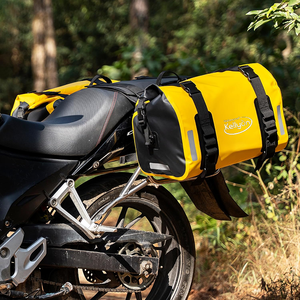 <span class=keywords><strong>Sacoche</strong></span> de <span class=keywords><strong>sacoche</strong></span> de <span class=keywords><strong>moto</strong></span> étanche OEM, sacoches de selle en PVC pour vélos de tourisme/d'aventure, ajustement universel pour les croiseurs - Product Image 4
