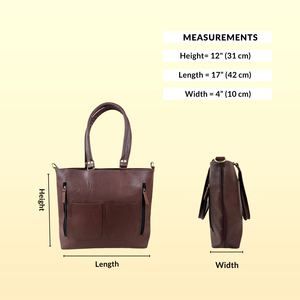 Bolso de mano de cuero genuino marrón duradero para mujer, cierre de cremallera, bandolera ligera, bolso de hombro, bolso de mano incluido - Product Image 6
