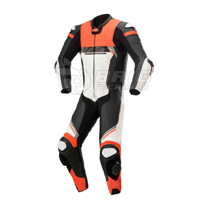 Combinaison de moto en cuir imperméable de qualité supérieure avec rembourrage de protection, design durable, élégante, conduite sécurisée toutes saisons - Product Image 4