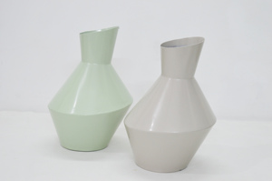 Vases de table haut de gamme antirouille, en métal thermolaqué, motifs antiques, colorés, pour décoration intérieure/mariage - Product Image 6