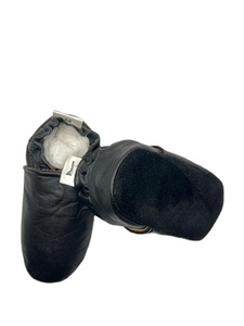 Chaussures de marche personnalisées pour tout-petits, dessus en cuir, sangle élastique, semelle souple, chaussures confortables pour bébé, logo personnalisé - Product Image 6